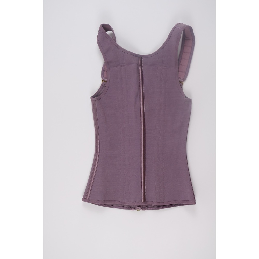 SHAPSHE Waist Shapewear Vest XS Purple Compression Corset Cincher Body Shaper - Picture 3 of 6